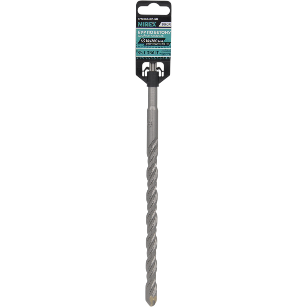 Бур NIREX Profi SDS+ 6*260 NDP-0603
