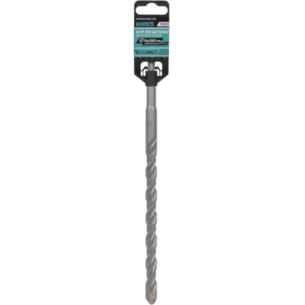Бур NIREX Profi SDS+ 14*260 NDP-1402